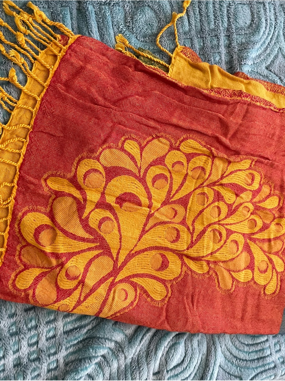 Decorative Scarf with fringe